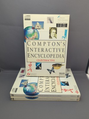 * Compton's Interactive Encyclopedia (Philips CD-I) Complete CIB