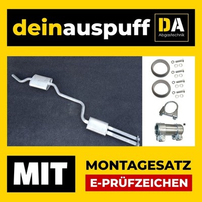 Mittelschalldämpfer für Mercedes 123 230 E CE TE Auspuff C081