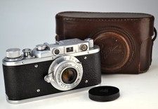 FULLY SERVICED WITH NEW CURTAINS USSR "ZORKI 1" RF camera INDUSTAR-22 lens 4