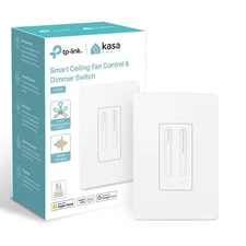 Kasa Smart Fan Control Light Dimmer Apple HomeKit Alexa Google Assistant 4 Speed