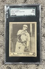 HARRY HOOPER 1940 PLAY BALL ROOKIE CARD #226 SGA 2 30 GOOD BOSTON RED SOX RC