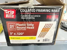 Grip-rite collated framing nails 3000 ct