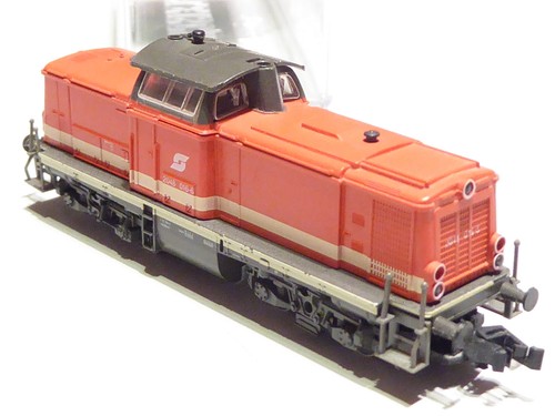 Locomotiva diesel Arnold N ÖBB 4 assi 2048 016 6 arancione usata G501 - Foto 2 di 3