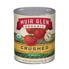 Organic Crushed Tomatoes With Basil 28 Oz (Case Of 12) By Muir Glen
