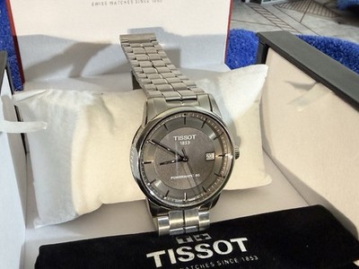 Tissot Powermatic 80 T086.407.11.061 Grey Dial Automatic ETA C07.111 SS