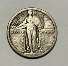 1918 D STANDING LIBERTY QUARTER VG-F
