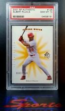 2001 SP Auth - Future Watch Albert Pujols #/1250 Rookie (RC) - PSA 10 Gem Mint