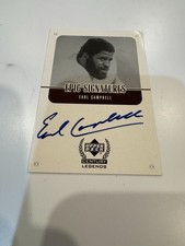 1999 Upper Deck EARL CAMPBELL Century Legends - Epic Signatures AUTOGRAPHED