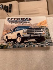 1979 Dodge Powerwagon New Original Brochures. 210