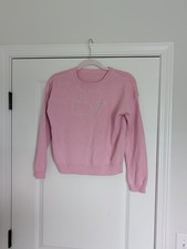Vineyard Vines Whale Girls S/M Sweater Pink