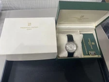 Frederique Constant Pointer Date Automatic Men's Watch FC320×35 Gold White