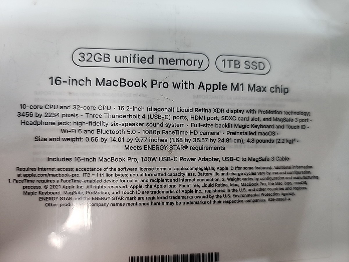 Apple MacBook Pro 16