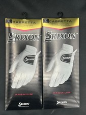 SRIXON - Men's - CABRETTA LEATHER GOLF GLOVE - ML (cadet) - NEW! -(2)
