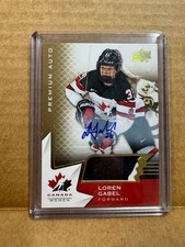 2020 Upper Deck Team Canada Loren Gabel Auto Patch Autograph PWHL #2