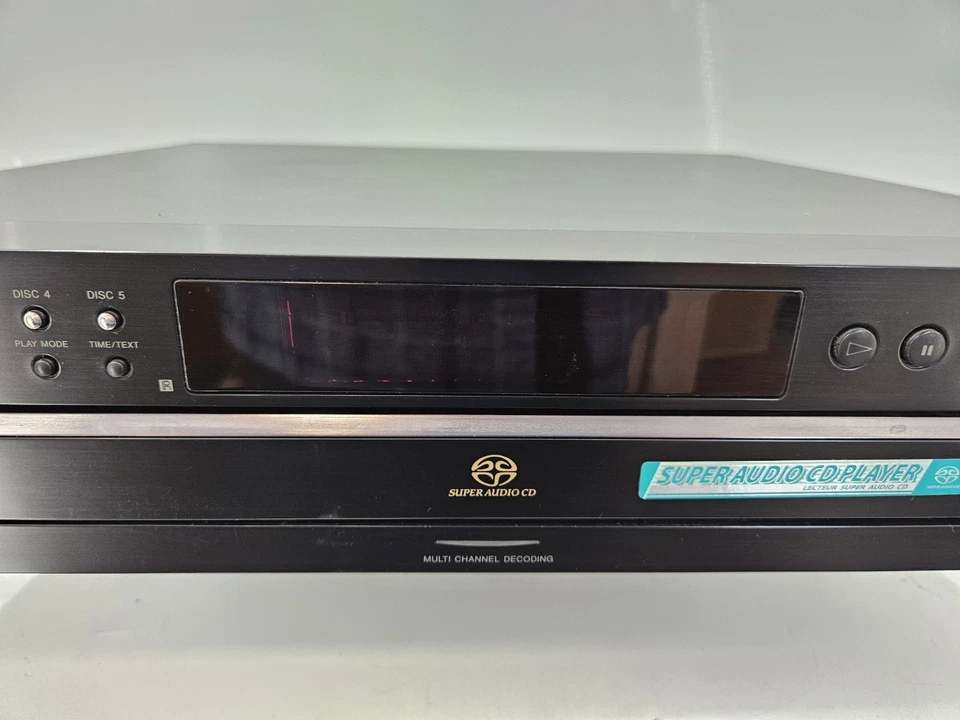 Sony SCD-CE595 Super Audio CD 5 cambiador de discos "no leerá" como está/piezas - EB-18029 Foto 4 de 4