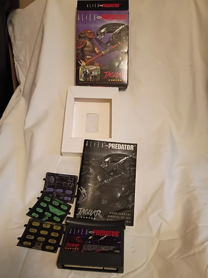 Alien Vs Predator Atari Jaguar Video Game Complete In Box- RARE CIB - Image 2 of 4
