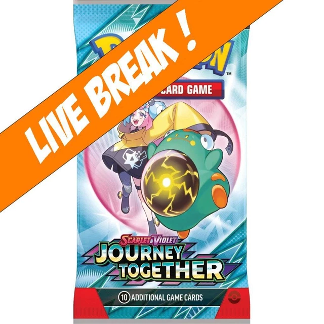 [ Live Break ] Journey Together - Pokémon TCG Scarlet & Violet SV9 Booster Pack