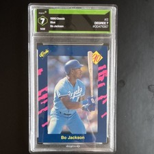 Classic 1990 Bo Jackson Blue Kansas City Royals #2 Degree 7 Base Set