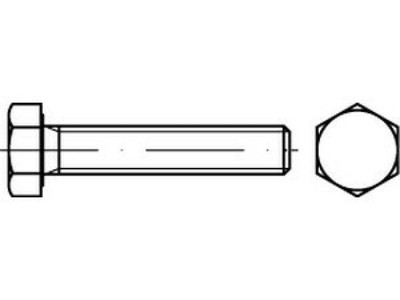 Sechskantschrauben mit Gewinde bis Kopf DIN 933 A 4 M 24 x 180 A 4, CAB FASTENIN