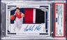 2020-21 National Treasures LaMelo Ball RPA Rookie WORN Patch AUTO /35 PSA 8 #44