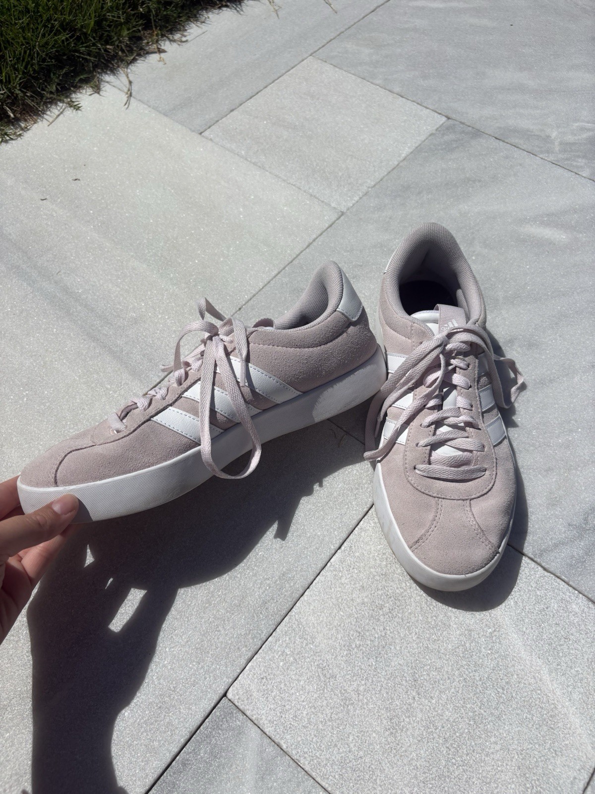 Pink/white Solid Activewear