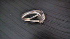 Vintage B. BEGAY Petite Native American Coral Sterling Silver Ring - Size 3.5 — photo 8