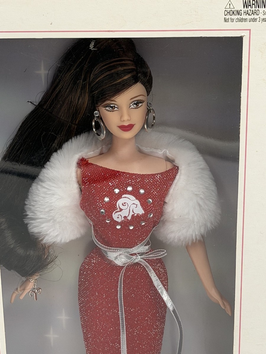 Aries Barbie Doll Collector Edition Mattel Pink Label Vintage 2004
