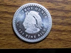 AZTEC 1 TROY OZ .999 FINE SILVER ROUND MYAN CALENDAR PROOF LIKE