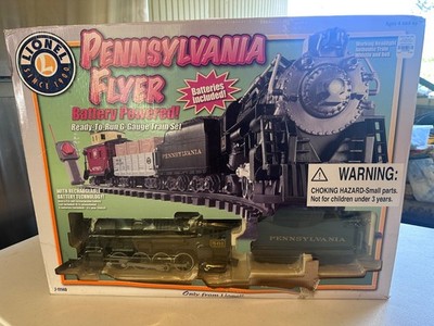 Lionel Pennsylvania Flyer 7-11140 Train Set Battery Powered COMPLETE w/ Remote