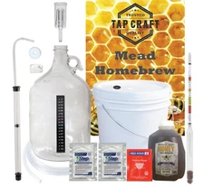 HomeBrewStuff - Mead Making Kit - One Gallon - Make Your Own Mead Kit - Mead