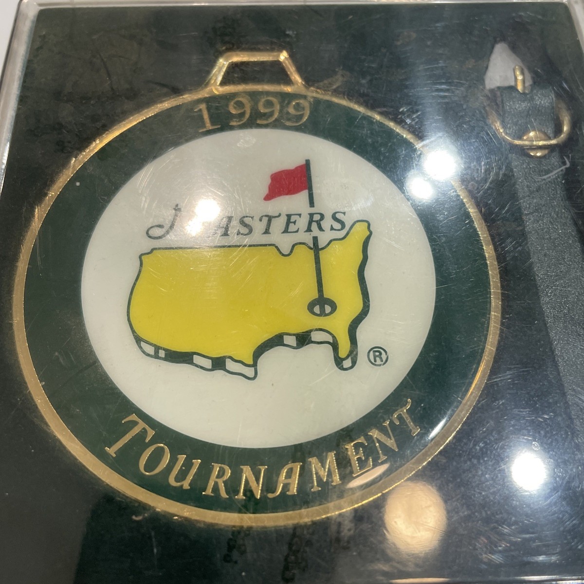 Masters Golf Bag Tag 1999 Jose Maria Olazabal New Vintage