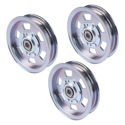 Brand New 3 Pack Idler Deck Pulley Fits Bad Boy ZT 48'' 50'' 54'' MZ 033-7201-25