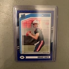 2024 Panini Donruss - Rated Rookie Drake Maye #379 Blue Press Proof (RC)