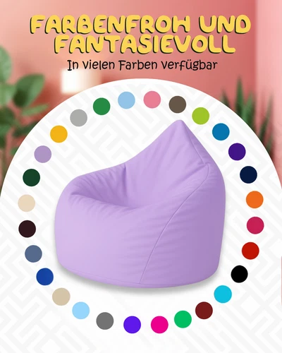 PatchHome Sitzsack XL- Jumbo Sitzkissen Bodenkissen Kinder und Erwachsene - Bild 137 von 203