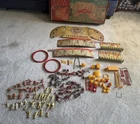 VINTAGE MARX SUPER CIRCUS PLAY SET ORIGINAL BOX WITH INSERTS