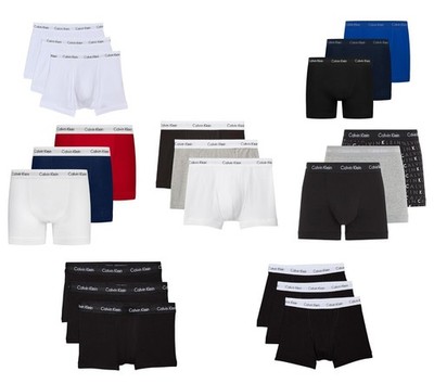 Calvin Klein 3Pack Trunks/Low Rise Trunk/Briefs
