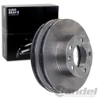 2X Eurobrake Bremsscheiben 305Mm BelÜFtet Vorne Passend FÜR Nissan Interstar