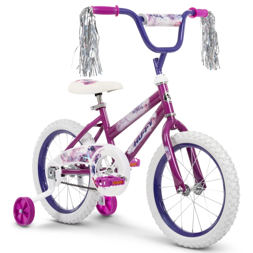 16" Sea Star Kids' Bike from , Fits Riders 42" - 48", Purple, Child, Girls - Image 2 of 4