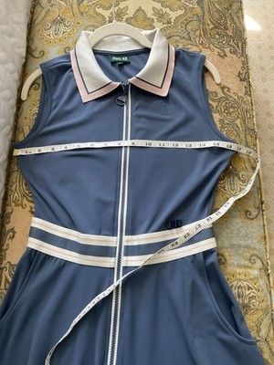Fore All Women's Sleeveless Tennis Dress Blue White Pink Regular Size