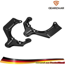 Abdeckblech Ankerblech Bremsankerblech Passt für VW POLO 6N 6N1 Schwarz 2Pcs