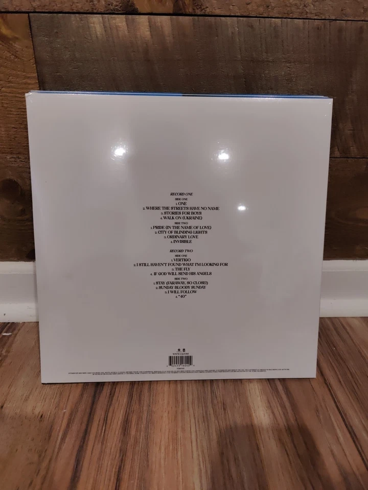 U2 Songs Of Surrender SiriusXM Limited Edition Vinyl 180g 2LP /1500 *READ* - Image 3 of 3