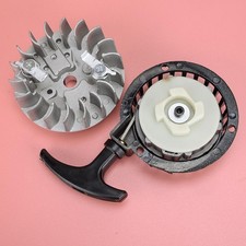 Pull Start Starter & Flywheel Set Fit for Mini Pocket Bike ATV 47-50CC Dirt Bike