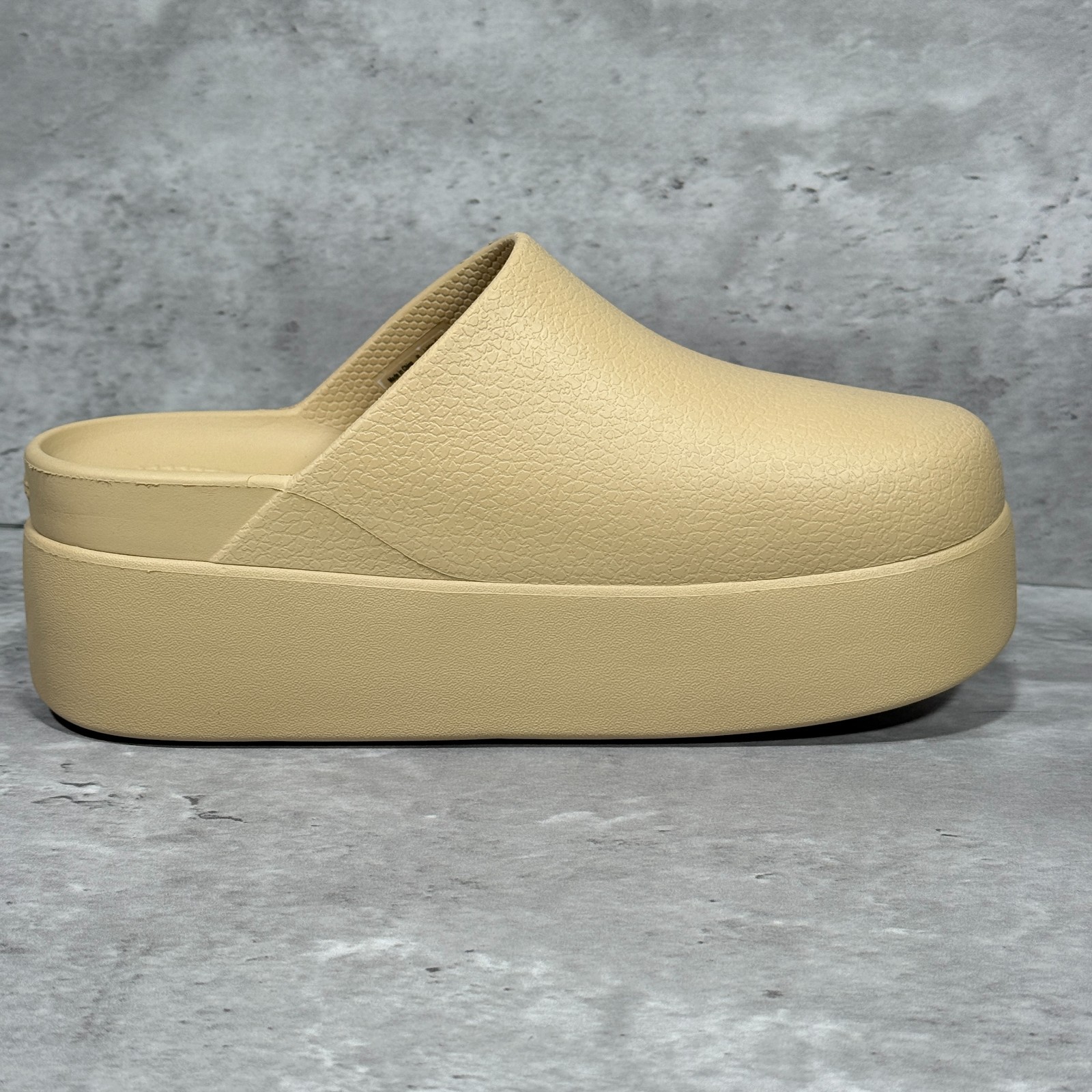 Crocs Dylan Platform Mules Clogs Mules Beige Slip… - image 9