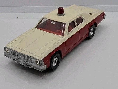 Dinky Toys Vintage 278 Plymouth Gran Fury Code 3 Fire Service Car Excellent