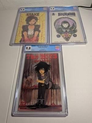Lot of 3 CGC 9.8 Peach Momoko Covers with Damaged Holders The Boys Dear Becky