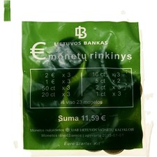 [#1278391] Lithuania, Starter kit Euro, 2015, Vilnius, MS