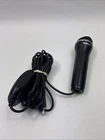 Logitech Konami Black USB Microphone MIC A-0060A Xbox 360, PS3 Wii and PC Tested