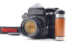 [Almost MINT] Pentax 6x7 67 TTL + SMC T 105mm f/2.4 Lens Film Camera From JAPAN