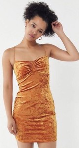 urban outfitters velvet dress