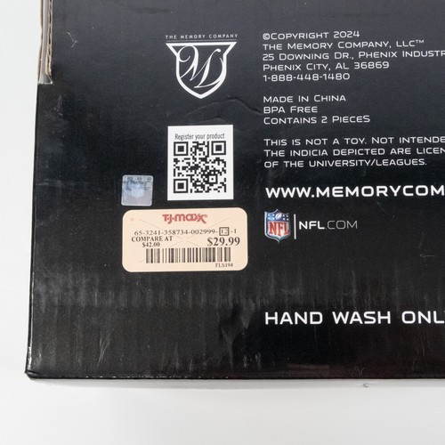 NFL KC Chiefs Home/Away 30oz Tumblers/straws NIB - Picture 7 of 11